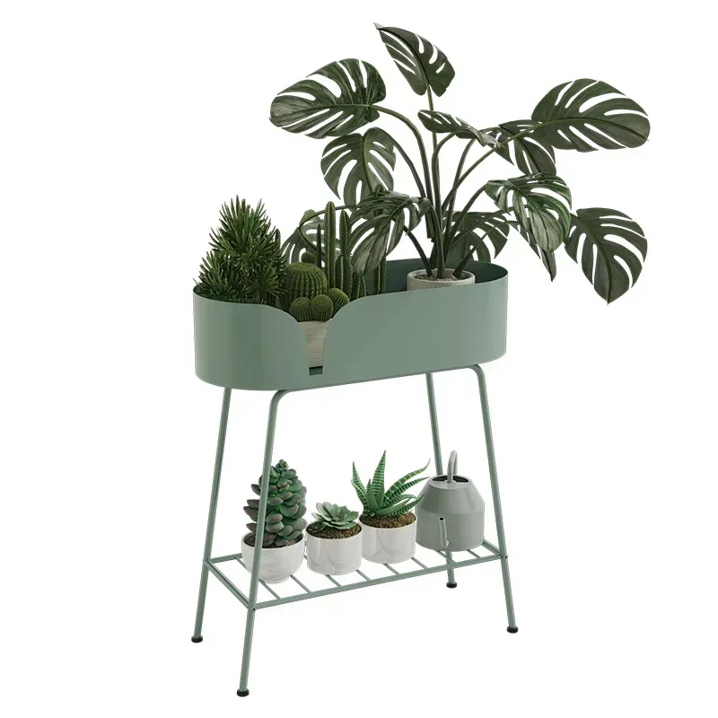 Bedroom Metal Plant Stand Indoor Backdrop Nordic Adjustable Plant Stand Flowers Party Estante Para Planta Balcony Furniture