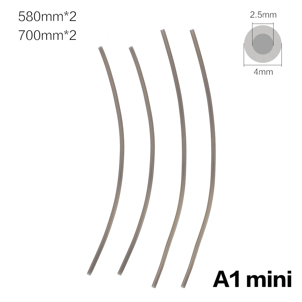 PTFE tube for Bambu Lab P1P AMS A1 mini 3D Printer Teflonto Pipe Bowden Extruder 1.75mm Filament 2.5x4mm Bambulab 3D Accessories