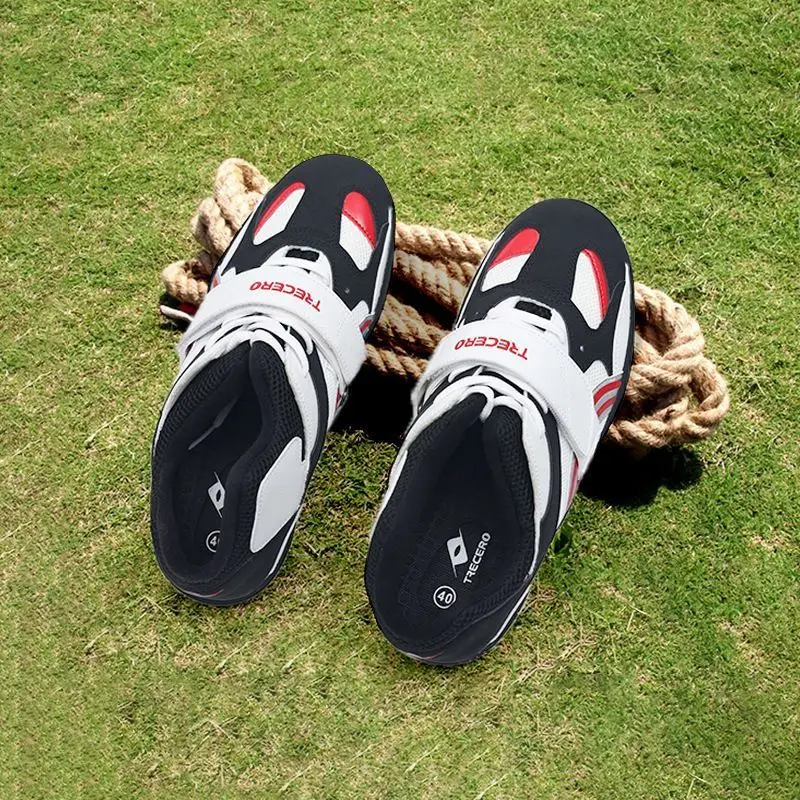 Sepatu Angkat Beban Berkualitas Klasik untuk Pria dan Wanita, Sepatu Lapangan Indoor yang Tahan Lama, Sepatu Latihan Gym yang Nyaman untuk Pasangan