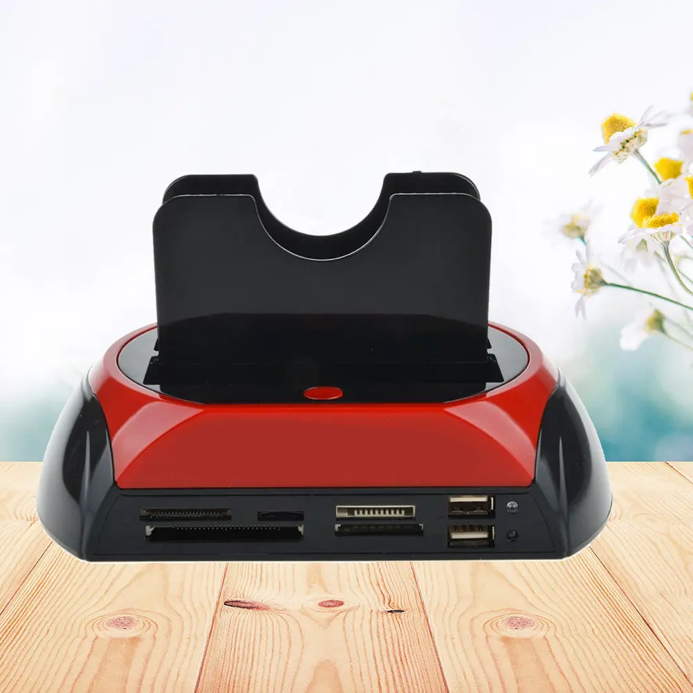

Hdd Docking Station Dual USB Clone Hard Drive Multi Function Reader Offline Copy Support 25 35 Inch Hard Disk Dock