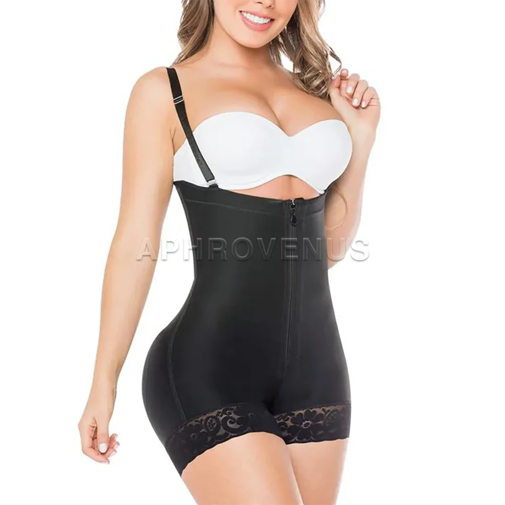 

2024 Fajas Colombianas Womens Abdominal Control Shapewear Waist Trainer Body Shaper Weight Loss Strapless Slimming Bodysuit