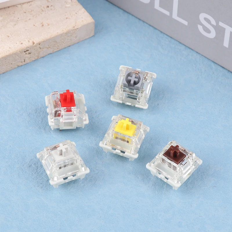 GATERON G Pro V3 3.0 Pro Switch 3pin per tastiera meccanica Pre Lubed RGB lineare tattile bianco giallo rosso argento marrone asse MX