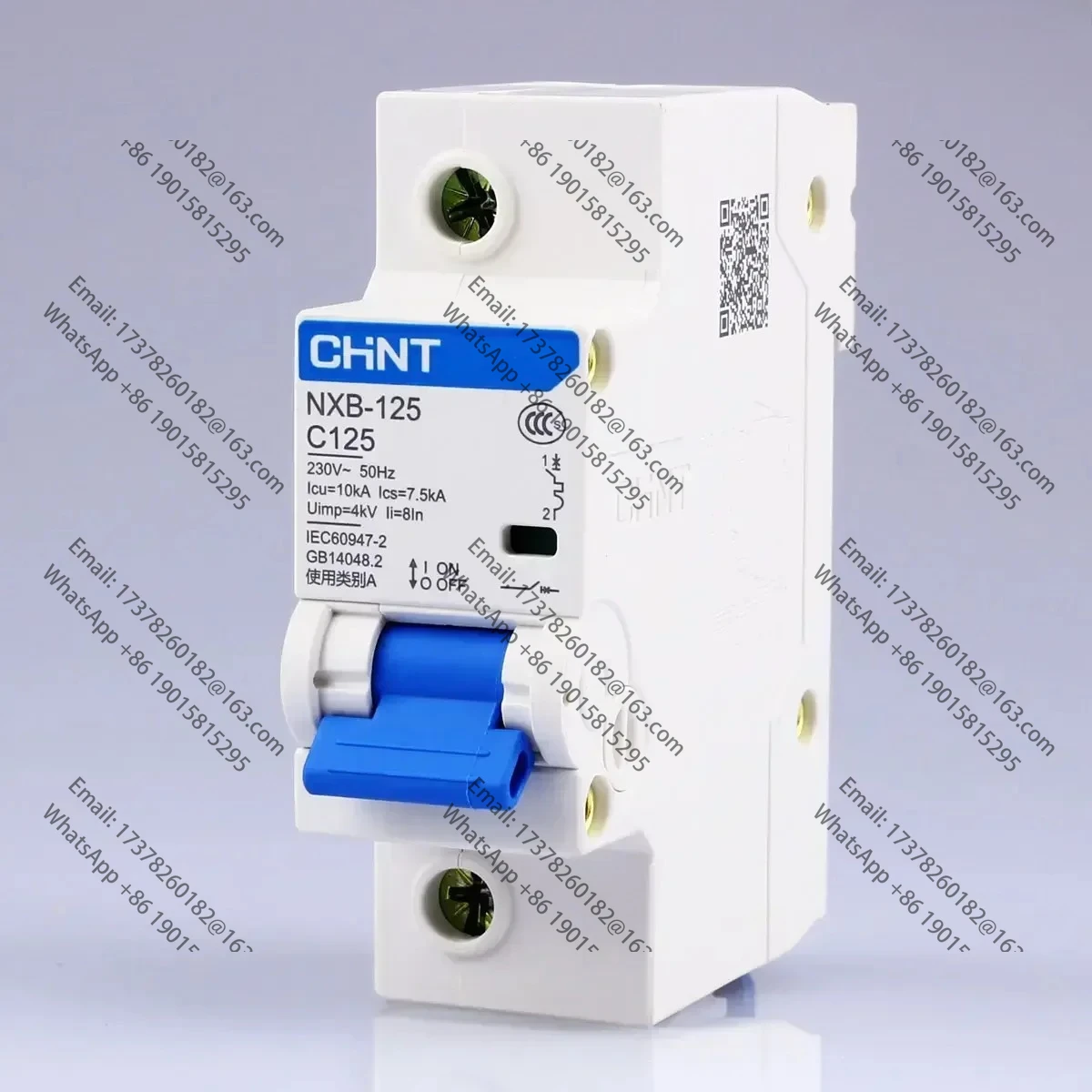 

CHNT CHINT NXB-125 1P 63A 80A 100A 125A 230V 220V 50HZ Disyuntor en miniatura MCB nuevo DZ47 Price of 5 pieces