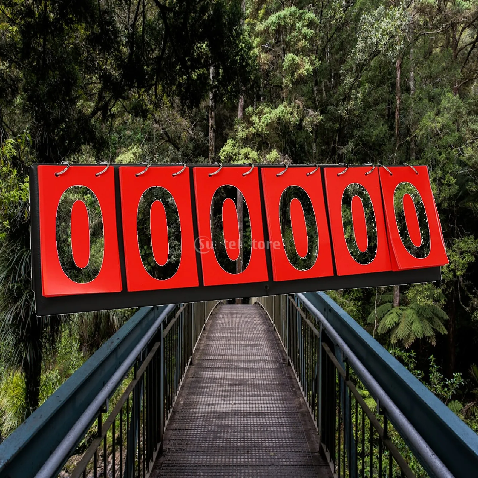 Table Tennis Scoreboard - 6-delige scorebordset, draagbaar sport scorebord, tennis