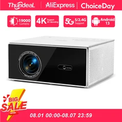 ThundeaL 2K 4K Full HD 1080P Projector TDA7W 32G Android WiFi Home Theater TDA7 Beam Projector Outdoor Meeting 3D Video Movie