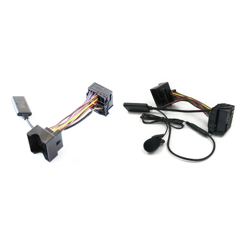 Модернизированный аудио адаптер Aux, модуль музыкального кабеля, 12-контактный штекер с/без микрофонов, подходящих для CD30