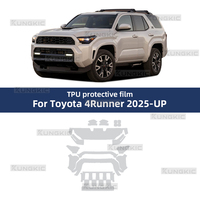 For Toyota 4Runner 2025-up Car Precut Paint Protection Film Front Bumper Anti-scratch Exterior TPU PPF Transparent