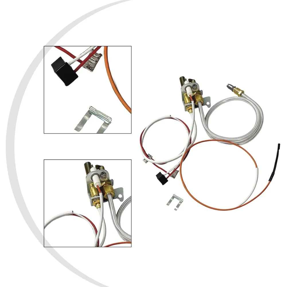 Water Heater Ignitor Assembly Thermocouple Replacement Part For Reliance A.O. Smith-Kenmore State-Pilot Light Gas Heating