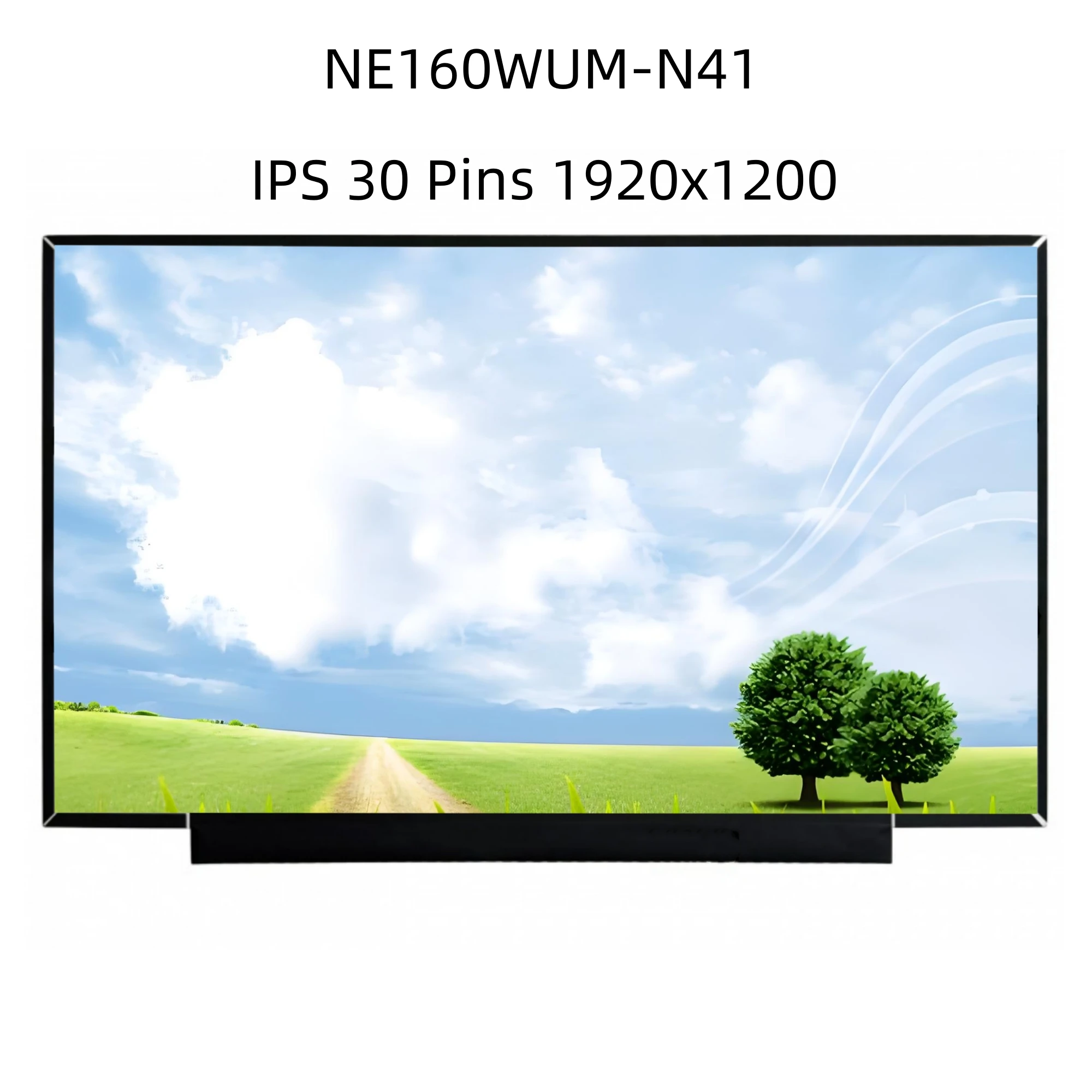 

NE160WUM-N41 16.0" Laptop LCD Screen Panel Display 1920×1200 30 pins