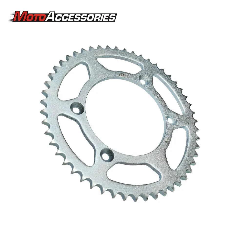 For Kawasaki KLX125/L 03-06 Suzuki DRZ125/L 03-16 Rear Sprockets Motorcycle Chain Sprocket Dirt Pit Bike Motorcycle Accessories