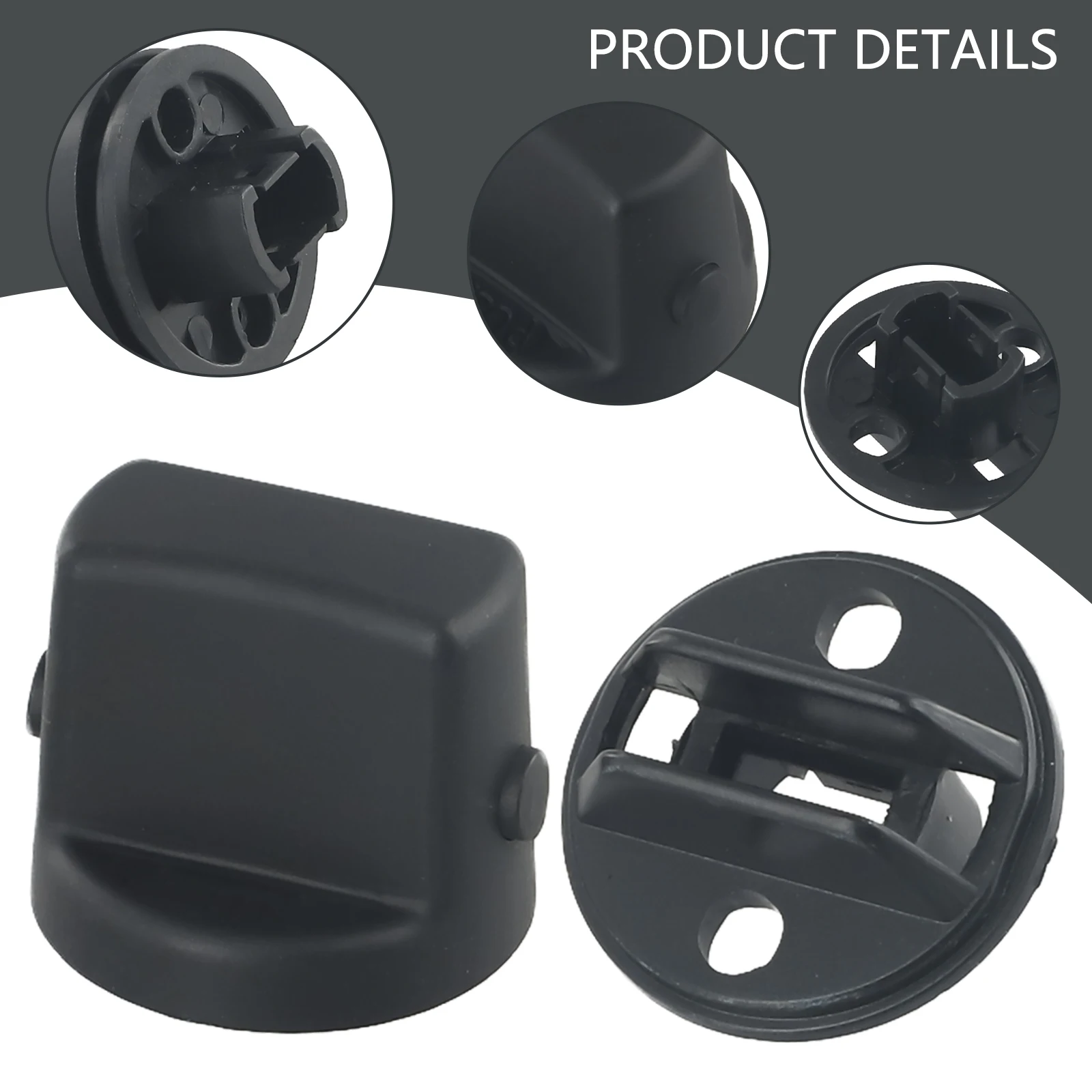 

Ignition Switch Knob Cover High Durability Black Plastic Ignition Key Knob Push Turn Switch for Mazda CX 9/CX 7/Speed 6