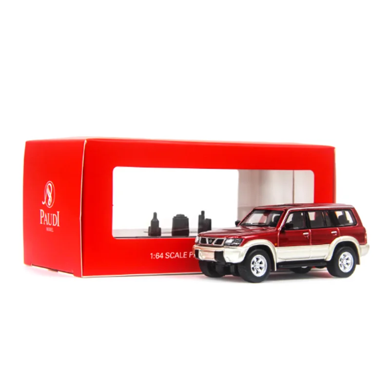 PAUDI 1:64 Scale Patrol Y61 1998 Alloy Simulation Car Model Static Collection Decorated Holiday Gifts Toys Souvenir Gift