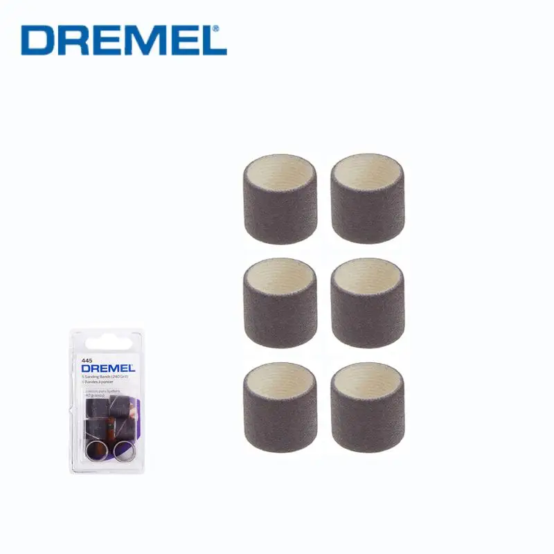 

Dremel Professional Rotary Tool Accessories 12.7mm Mandrels Nail Electric Drill Machine Grinding Sand Ring Bit Sanding Bands Set