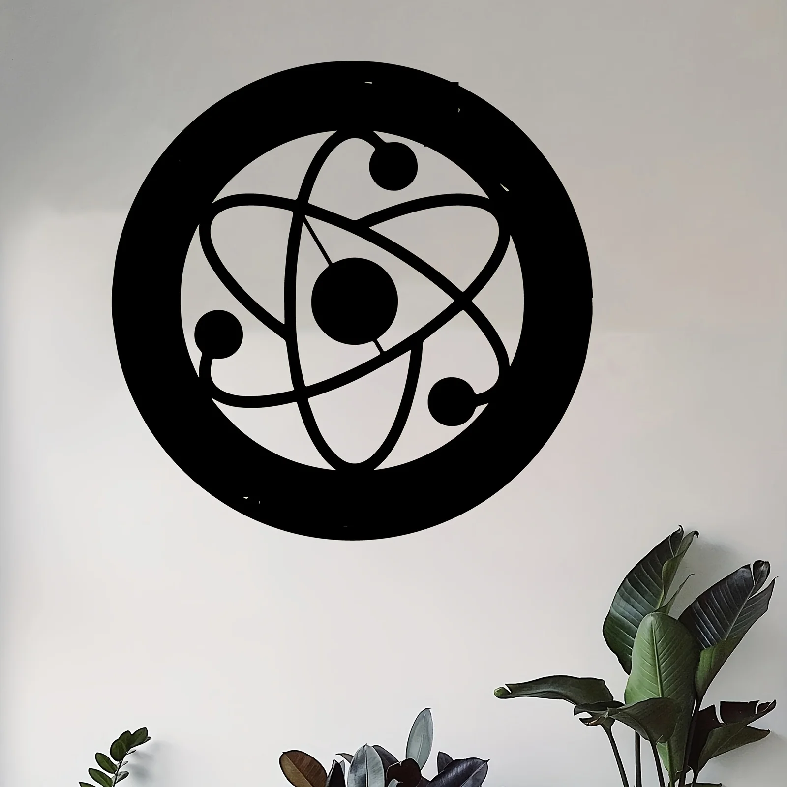 Atomic Orbital Metal Wall Art Science Classroom Decor Electron Orbit Diagram Iron Sculpture Lab Fence School Gift Teacher