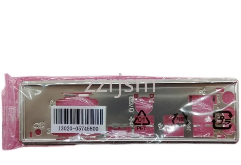 

Original IO I/O Shield Back Plate BackPlate Blende Bezel for ASUS PRIME B450M-K II Motherboard Baffle Bracket