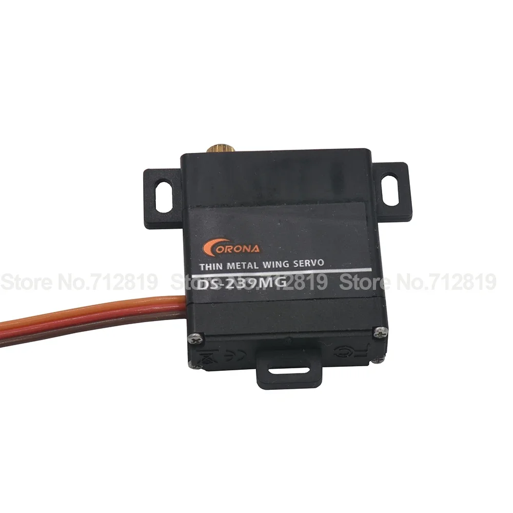 Servo modello Corona RC CS239MG/ DS239MG Servo analogico/digitali ad ala sottile per aereo aliante RC