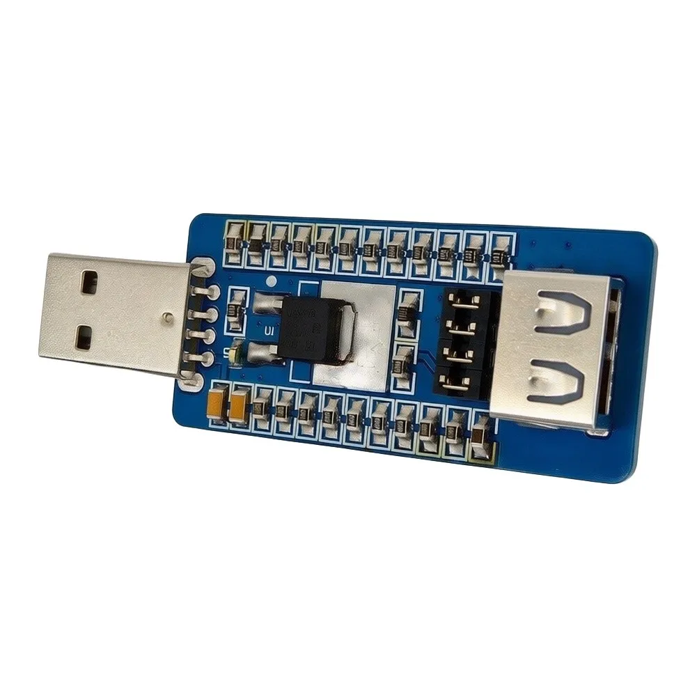 USB Virtual Load Module Designed for Power Bank Maintenance with Fixed Current Outputs and Visual LED Power Confirmation