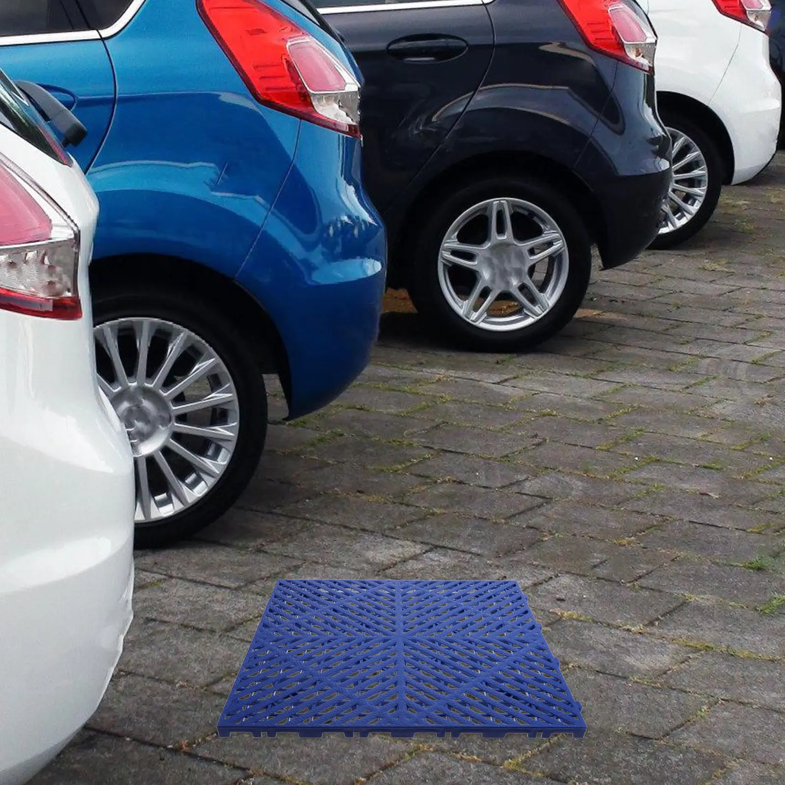 

Grating Panels Interlocking Plastic Drainage Mat For Car Wash Shop Non-Slip Garage Floor Tiles Patio Balcony Pool Yard