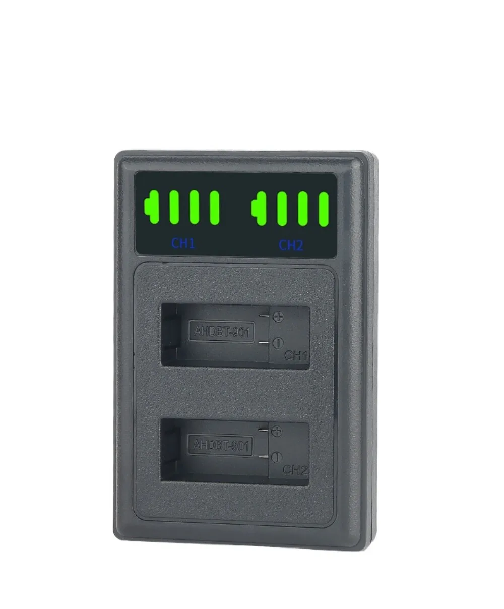 

2 Slots Quick Battery Power Charger Cradle for GoPro Hero 9 10 11 12 13 Black