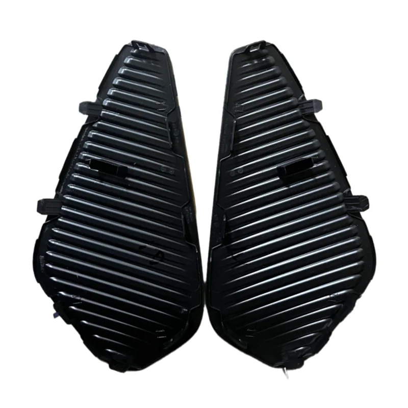 Car Front Bumper Fog Light Grille Cover Trim Kit 1675867980 YL017824XT for Peugeot 3008 2020 2021+