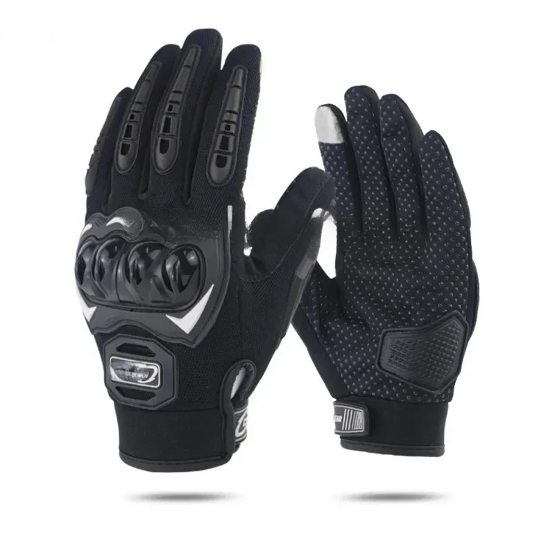 Motorbike Anti-Slip Full Finger Racing Off-Road Riding Car Screen Gloves Cg666