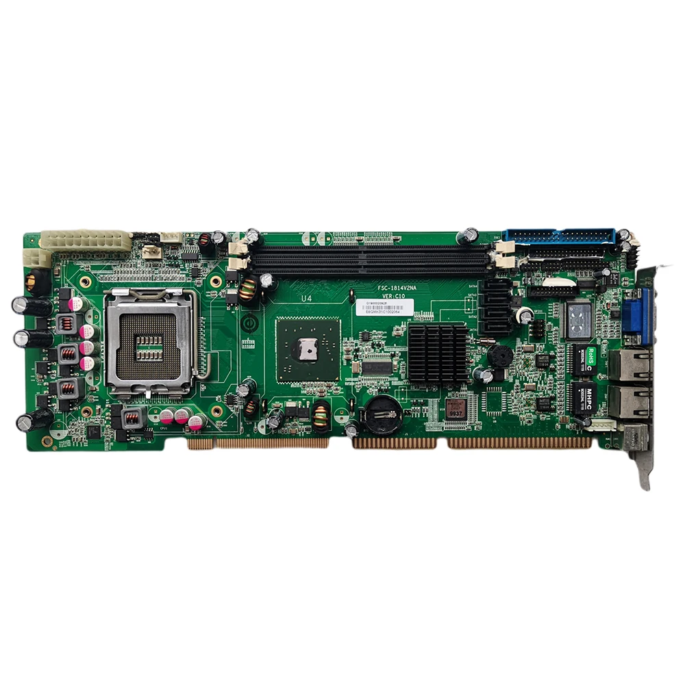 อุตสาหกรรมเมนบอร์ดการ์ดยาวสําหรับ EVOC FSC-1814V2NA VER: C00 C10 ทดสอบคุณภาพดี