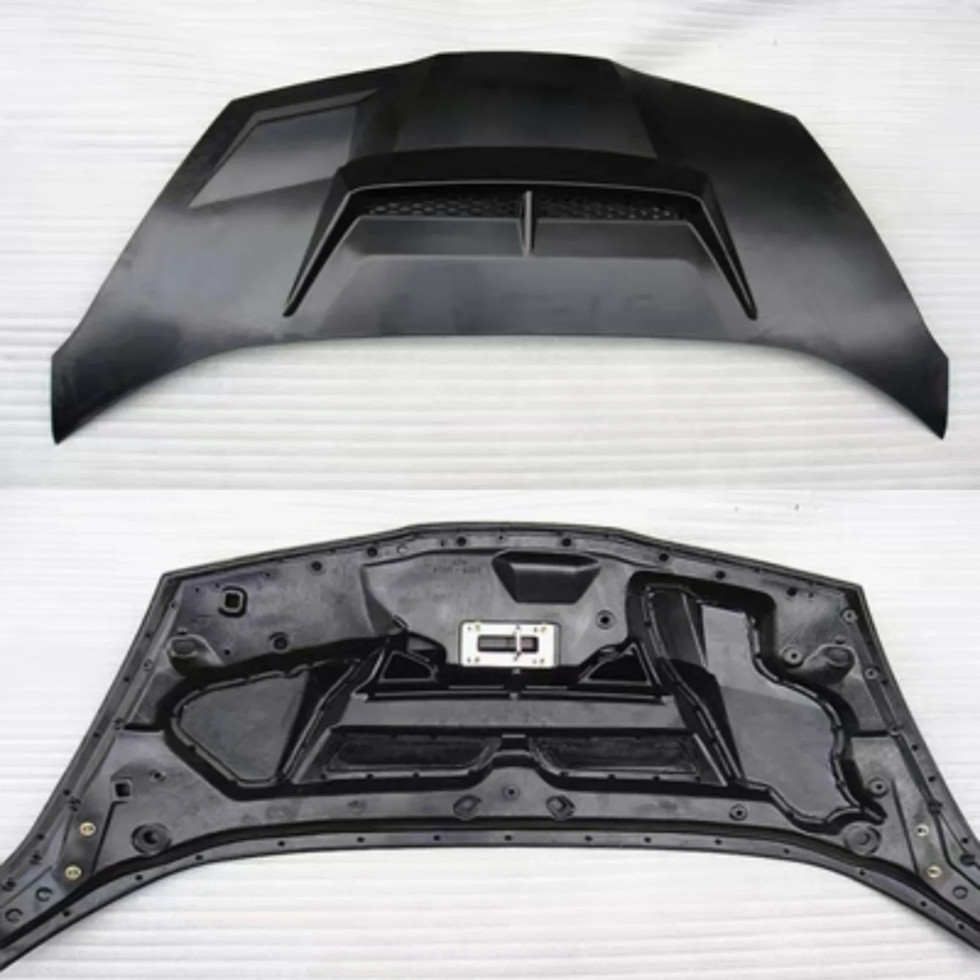 

ABS Engine Cover for Honda Fit Jazz 2nd GE6 GE8 08-13 Modified to JS Style Perforated Hood Body Kit