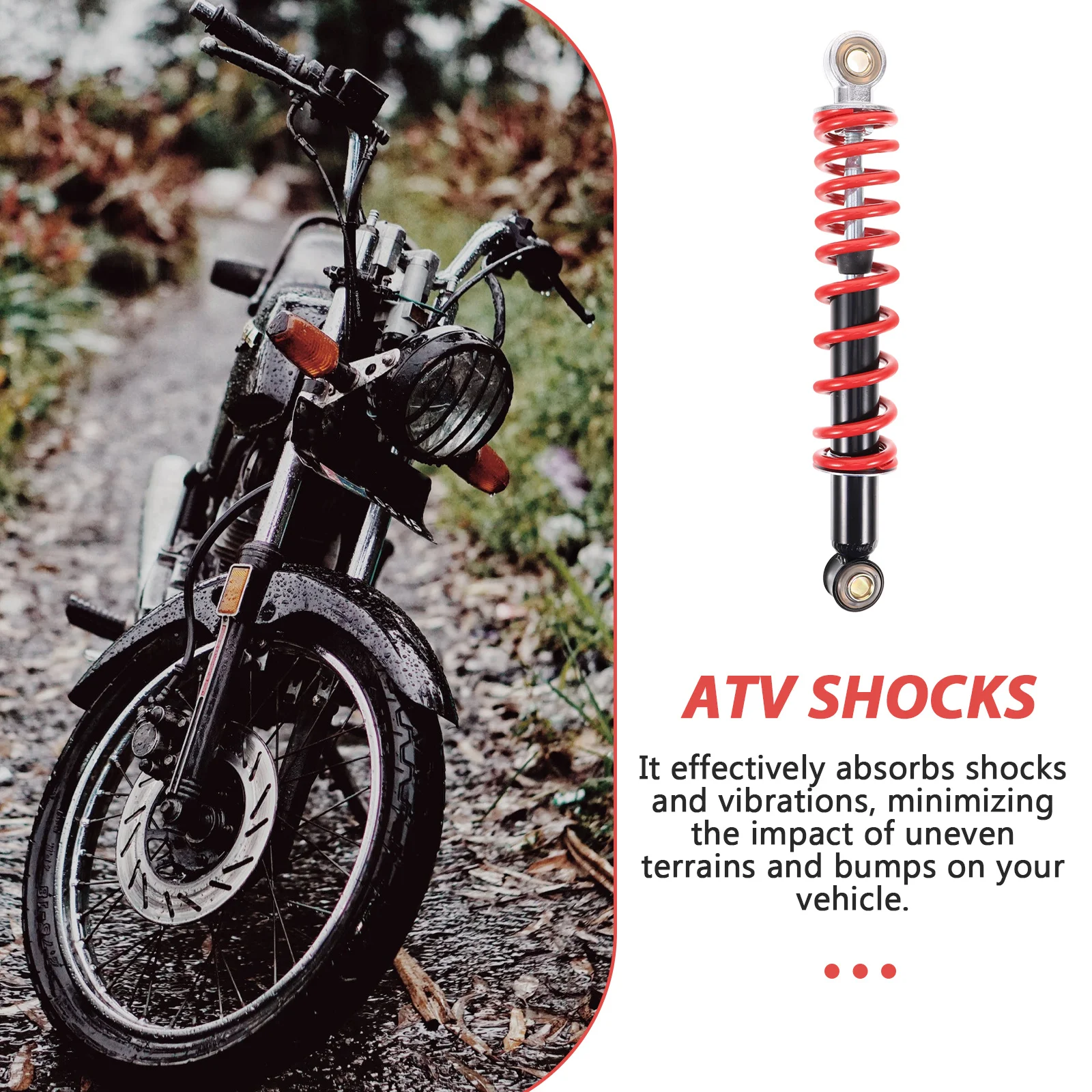 

Front Shock Absorber Motorcycle Absorbers Metal Rear Motorbike Shocks Damper Replacement Quad Accessories