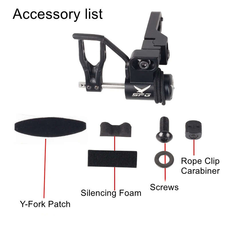 SP925 مركب بكرة القوس والسهم قطرة السهم الراحة مع آلية القفل المنافسة الرماية الملحقات السهم الراحة #3