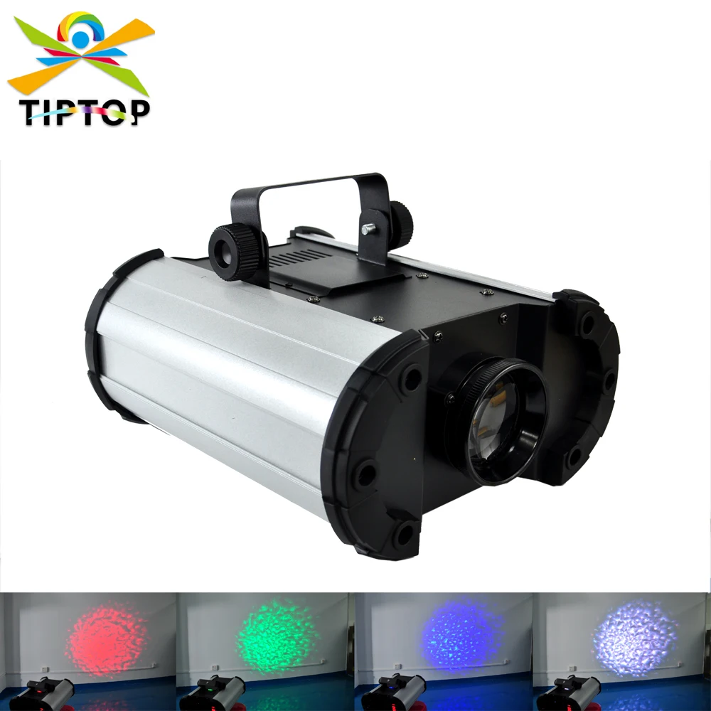 

TIPTOP 100W RGB 3IN1 Stage Indoor Water Wave Rotate Effect Light DMX512 Control Color Change Auto Sound Strobe Manual Zoom