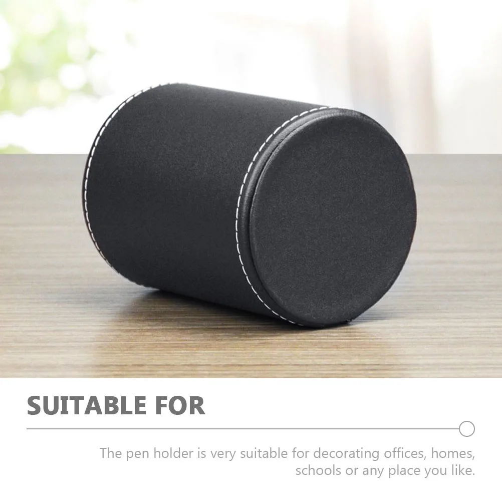 

Pen Holder 3.5 Inch Desktop Organizer For Pencils Pens Glasses Makeup Brushes Stationery Container Desk Accessory