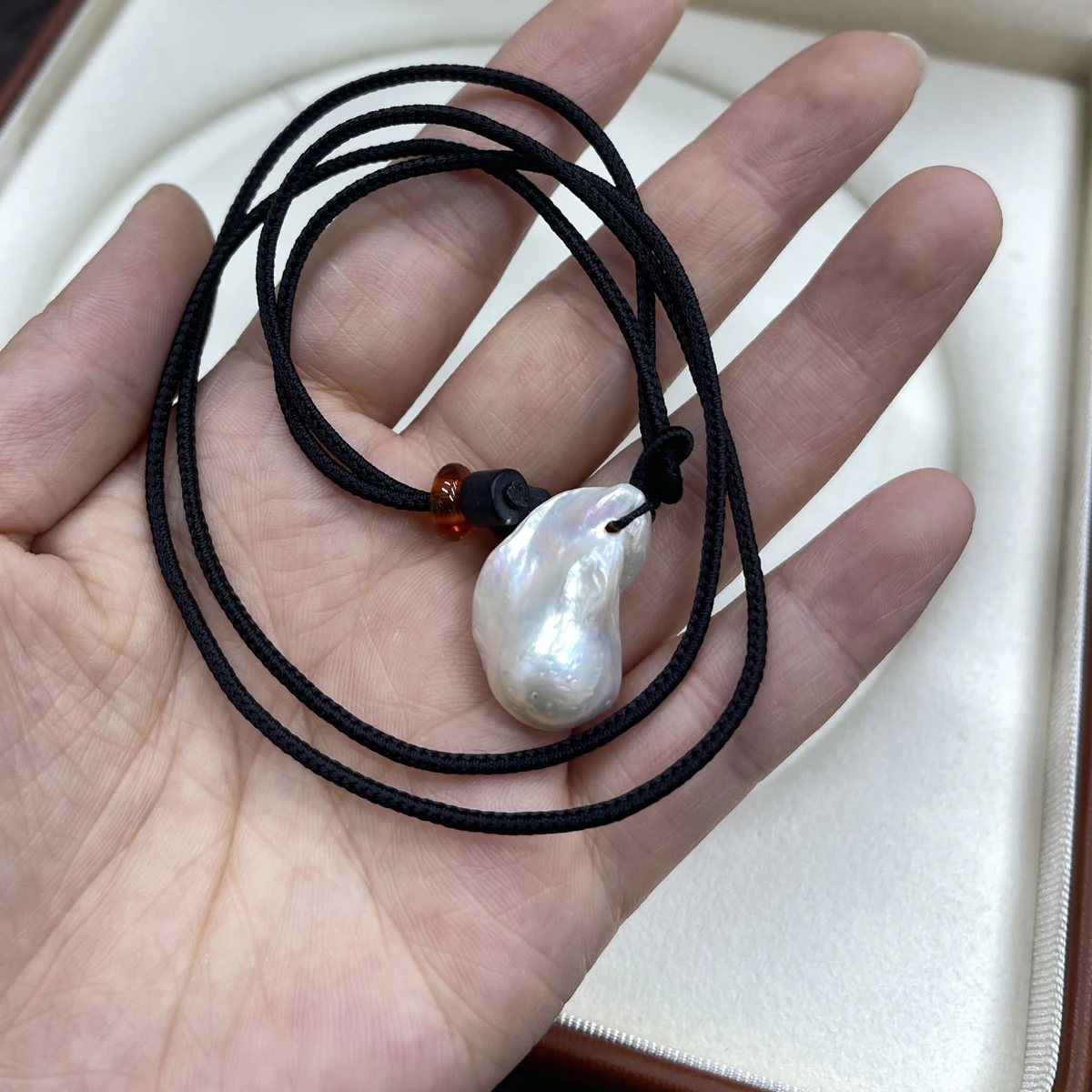 1pcs 20-30mm Baroque Tail Pearl Pendant Irregular Natural Freshwater Pearl 67cm Necklace Accessories Fashion Jewelry Gifts Women