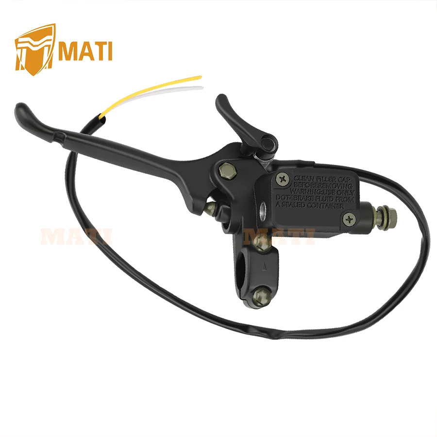 M MATI Master Cylinder Assembly & Brake Stoplight Micr-o Switch for Ski-Doo Formula III 600 700 800 Mach Z 1 M-X Z 600 500