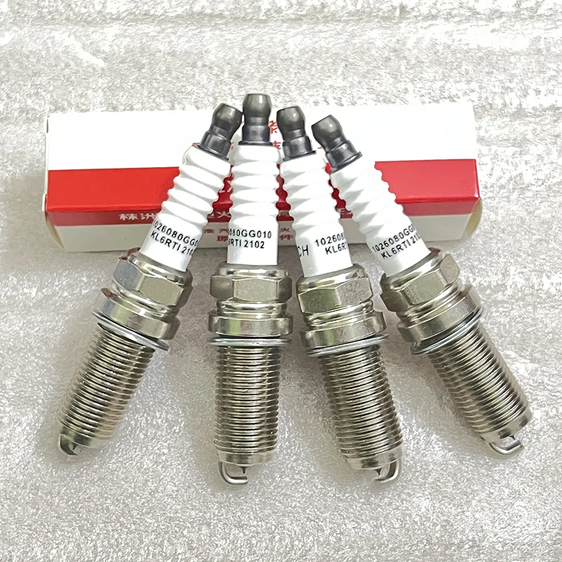 4pcs/Set Spark Plug 1026080GG010 for JAC J2 J3 J4 J5 S3