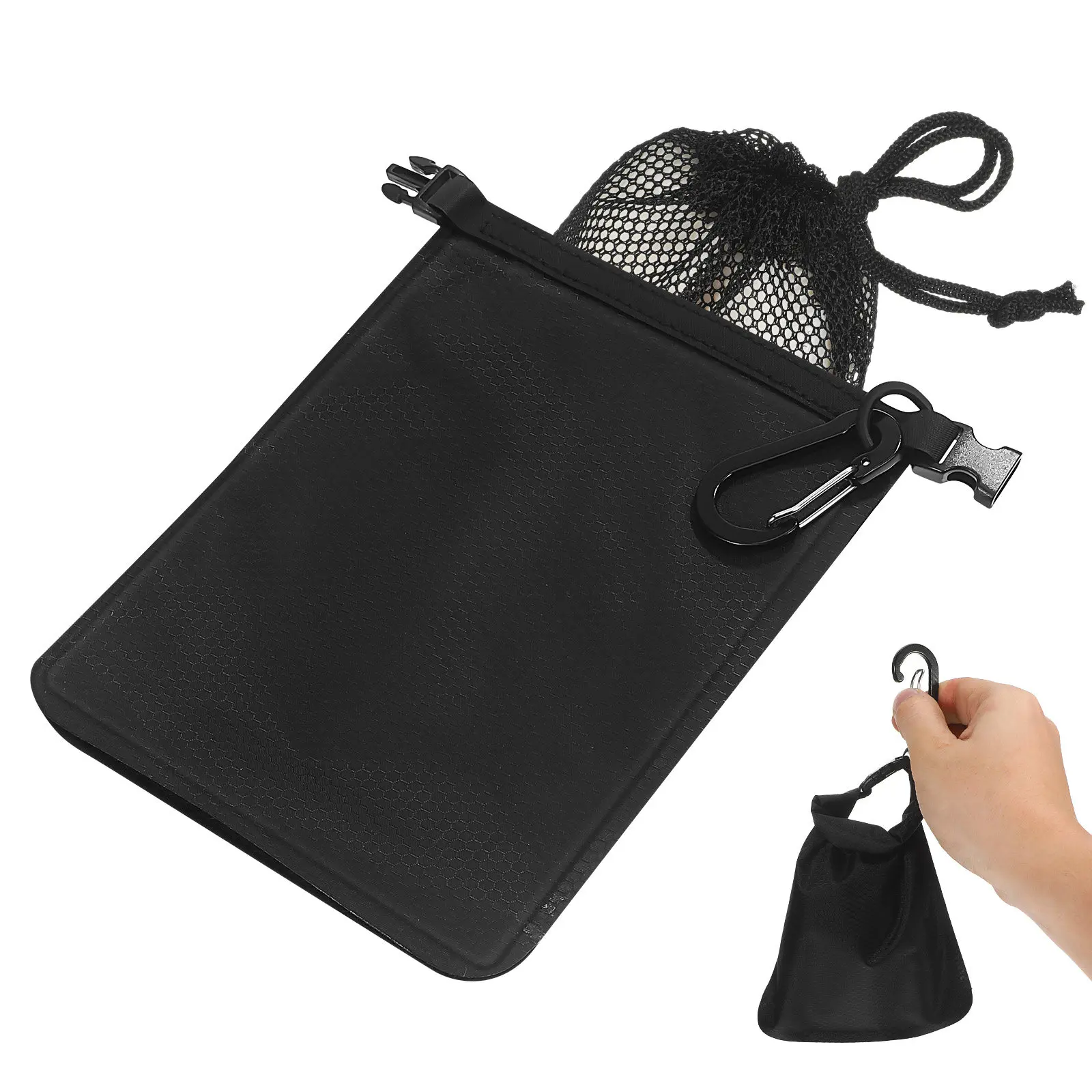 1Set Travel Soap Bag Portable Foaming Mesh Pouch Quick Dry Exfoliating Soap Holder for Shower Camping Travel Use