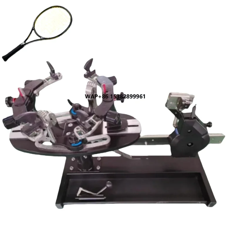 High Precision Computerized Automatic Tennis Badminton Squash Racquet Stringing Machine for Professional Sports Stores