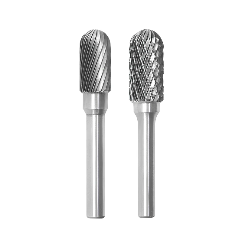 HILIXUN Head Tungsten Carbide Rotary file Tool Point Burr Die Grinder Abrasive Tools 6MM Shank Drill Milling Carving Bit Tools