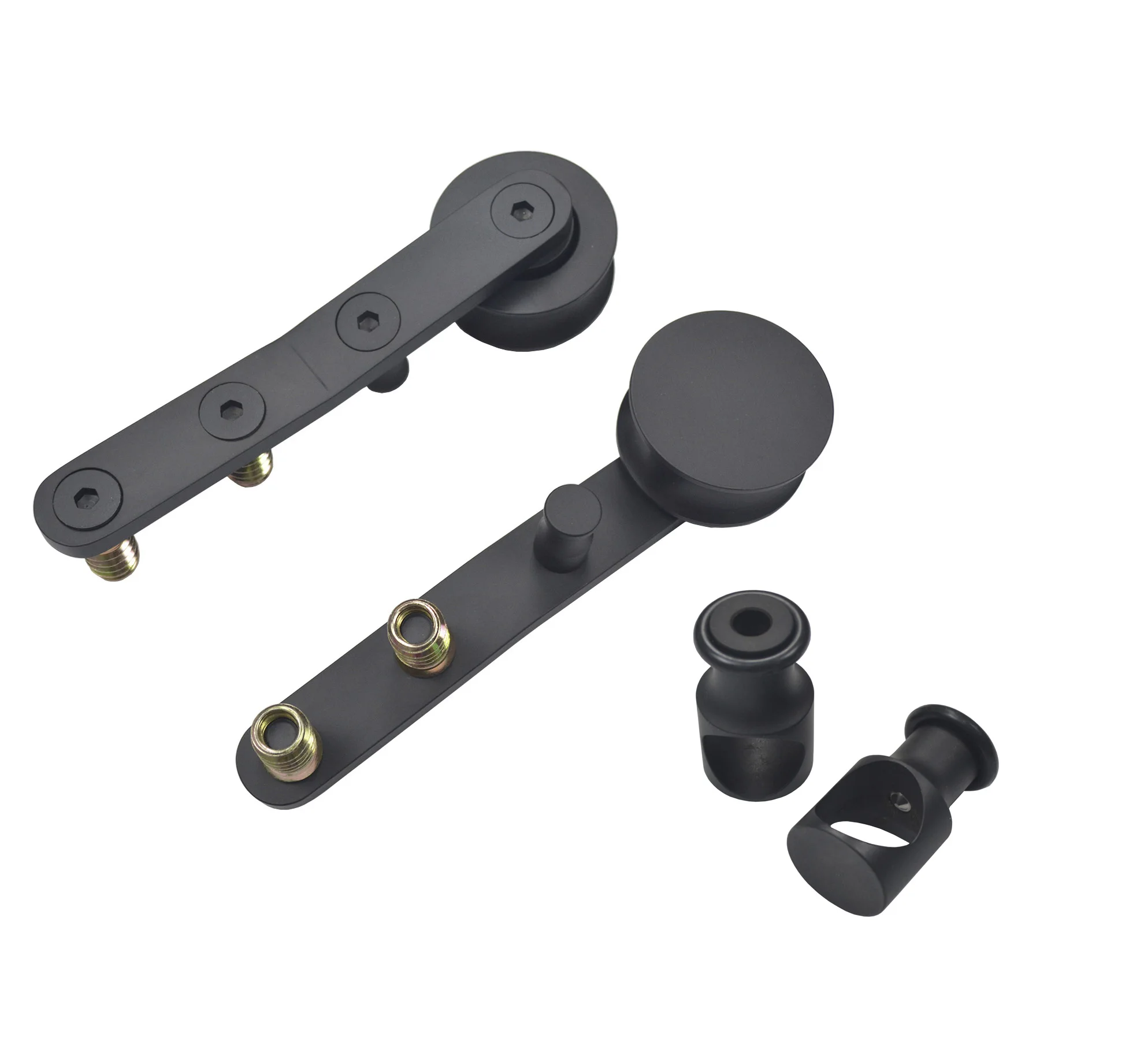 Diyhd-rolo Conjunto de Hardware Rolling Ladder Preto