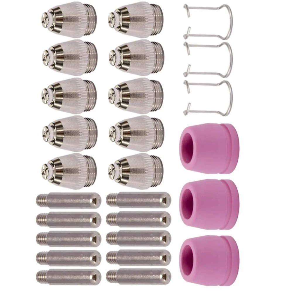 Silver AG-60 Nozzles High Performance for plasma Nozzles 0.8mm for plasma Nozzles Versatile Compatibility Enhanced Cutting