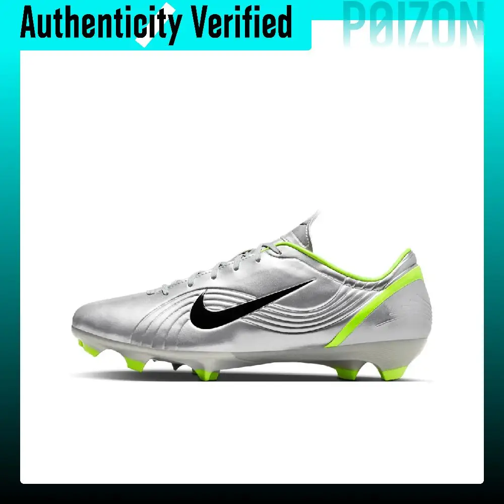Nike Mercurial Vapor 1 Soccer Shoes Unisex Low Top Silver HV0888-001