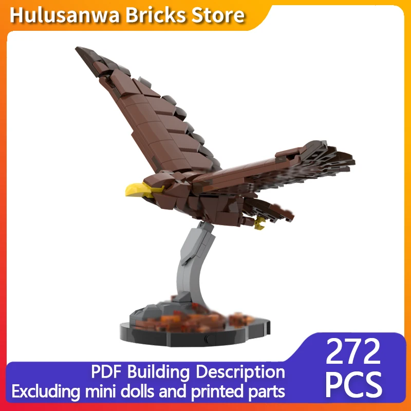 

Создатели животных, модель MOC, строительный блок, гигантский орел, модульная технология, подарки, праздник, сборка, детские игрушки, костюм
