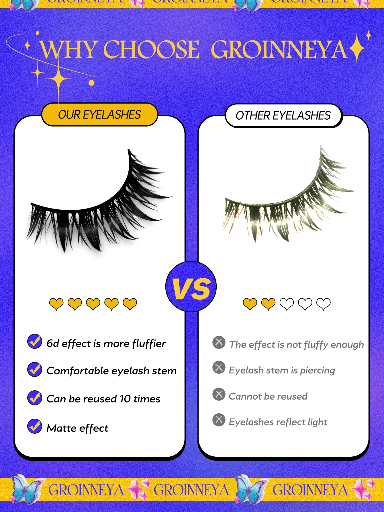 Sztuczne rzęsy Veltrinay Manga, rzęsy krzyżowane, delikatne, 3D, imitacja norek, naturalne, przedłużanie rzęs, sztuczne rzęsy do makijażu