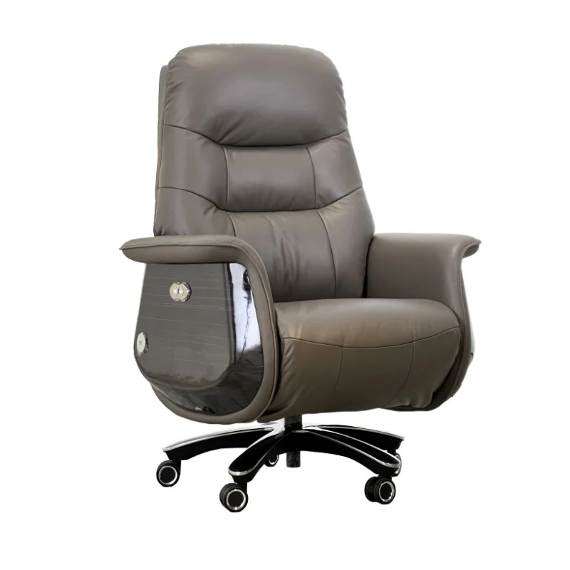 

Leather, Massage Boss, Chair Business Home Comfort Office Chair Office Chair Human Body Sedentary