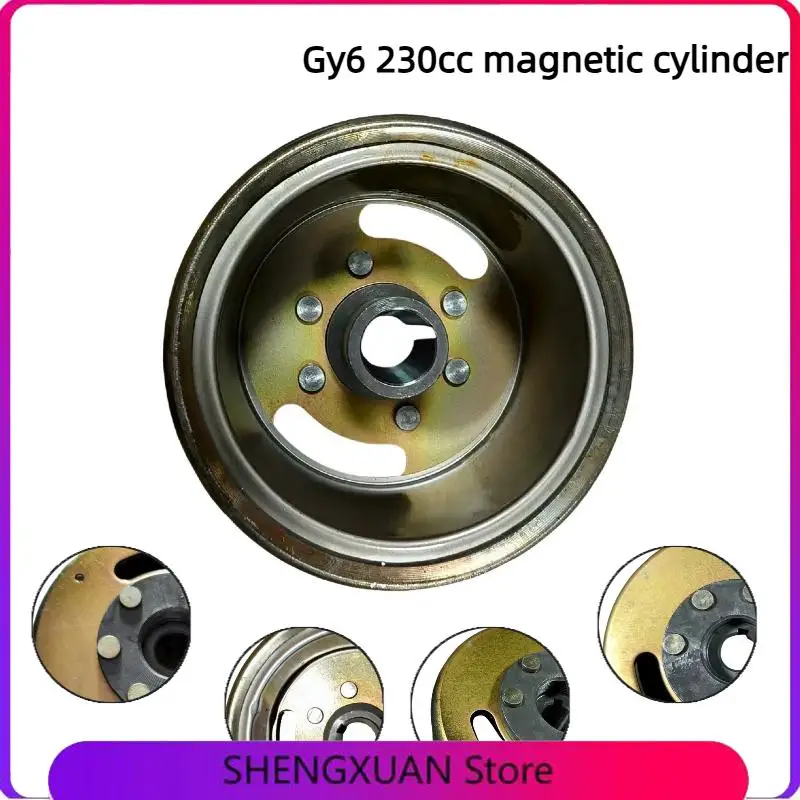 High quality go kart Gy6 230cc motorcycle magnetic generator coil magnetic cylinder flywheel stator rotor