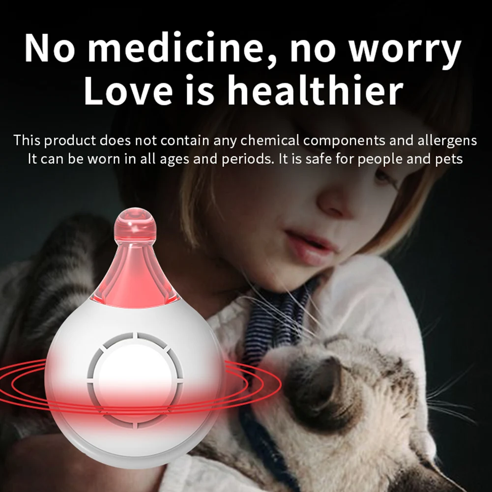 Anti Bug Insect  Ultrasonic  Flea Tick Repeller for Pets Supplies