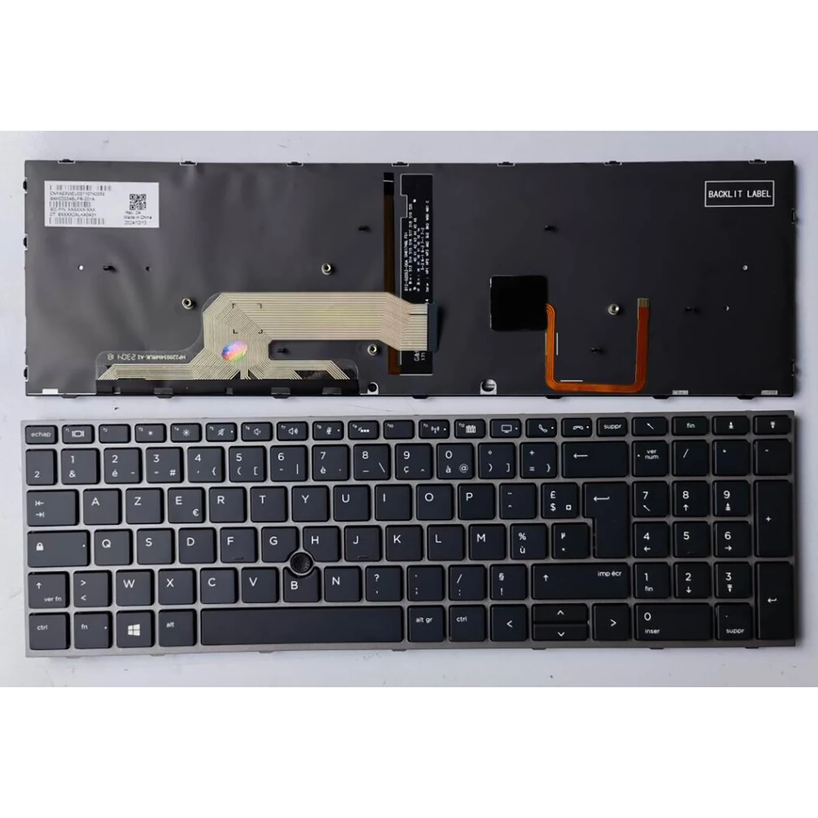 

FR for HP ZBOOK 15 G5 15 G6 ZBOOK 17 G5 17 G6 HSN-Q13C laptop keyboard