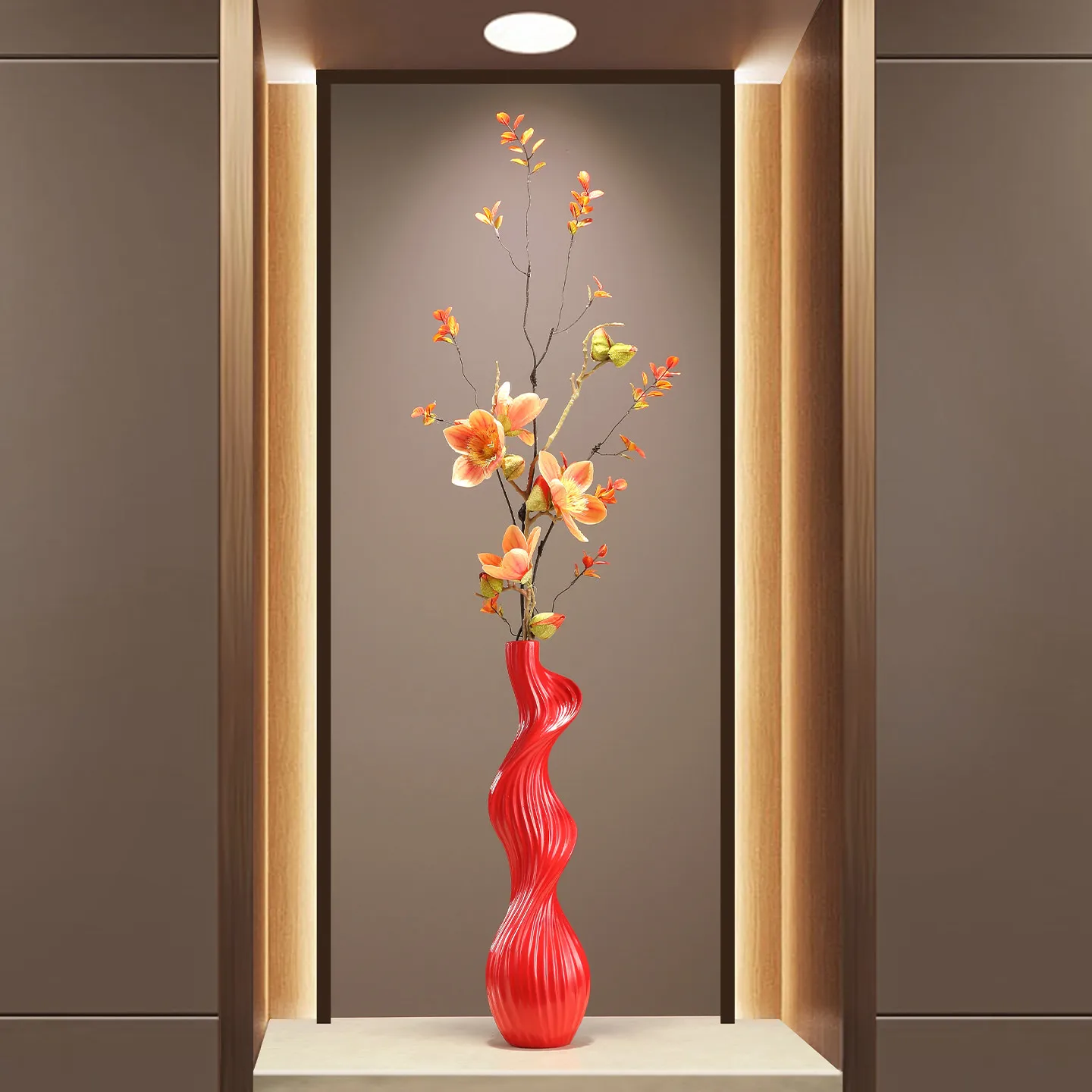 Creative times come and go, ceramic vase ornaments, housewarming, new home, living room home decoration, fashionable
