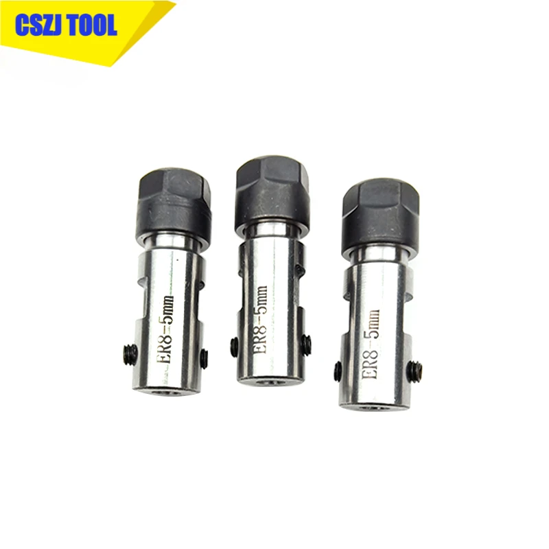 CSZJ ER8 ER11 ER16 ER20 C10 C16 C20 C25 tool holder motor shaft post spindle 6mm 8mm 5mm for ER tool holder Engraving machine