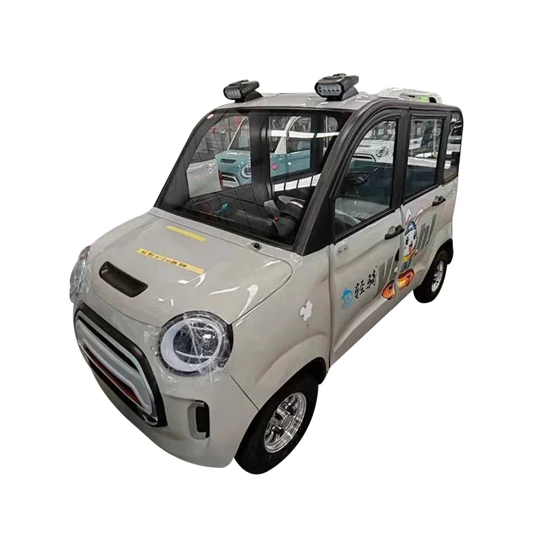 Hot Sale 2 Door 4 Seats Chinese Factory Supplier Low Speed 1500W Electric Cars EV Mini EV Car