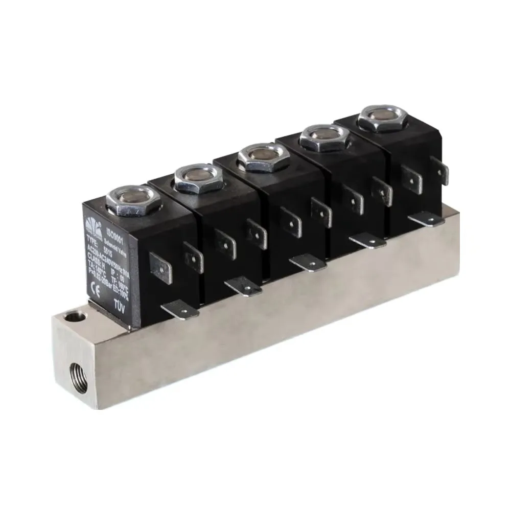 

Электромагнитный клапан прямого действия из нержавеющей стали SS316 для пищевых продуктов, с креплением на коллектор